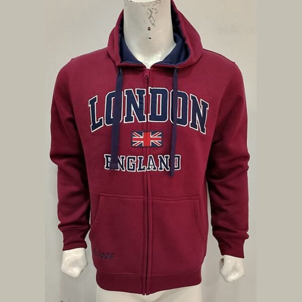 London Zip Hoodie - SI Gurments Traders
